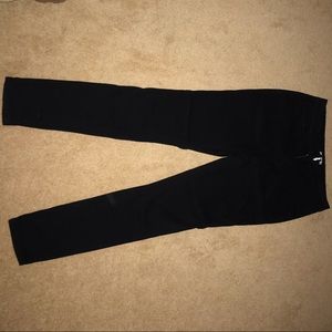High rise black jeans